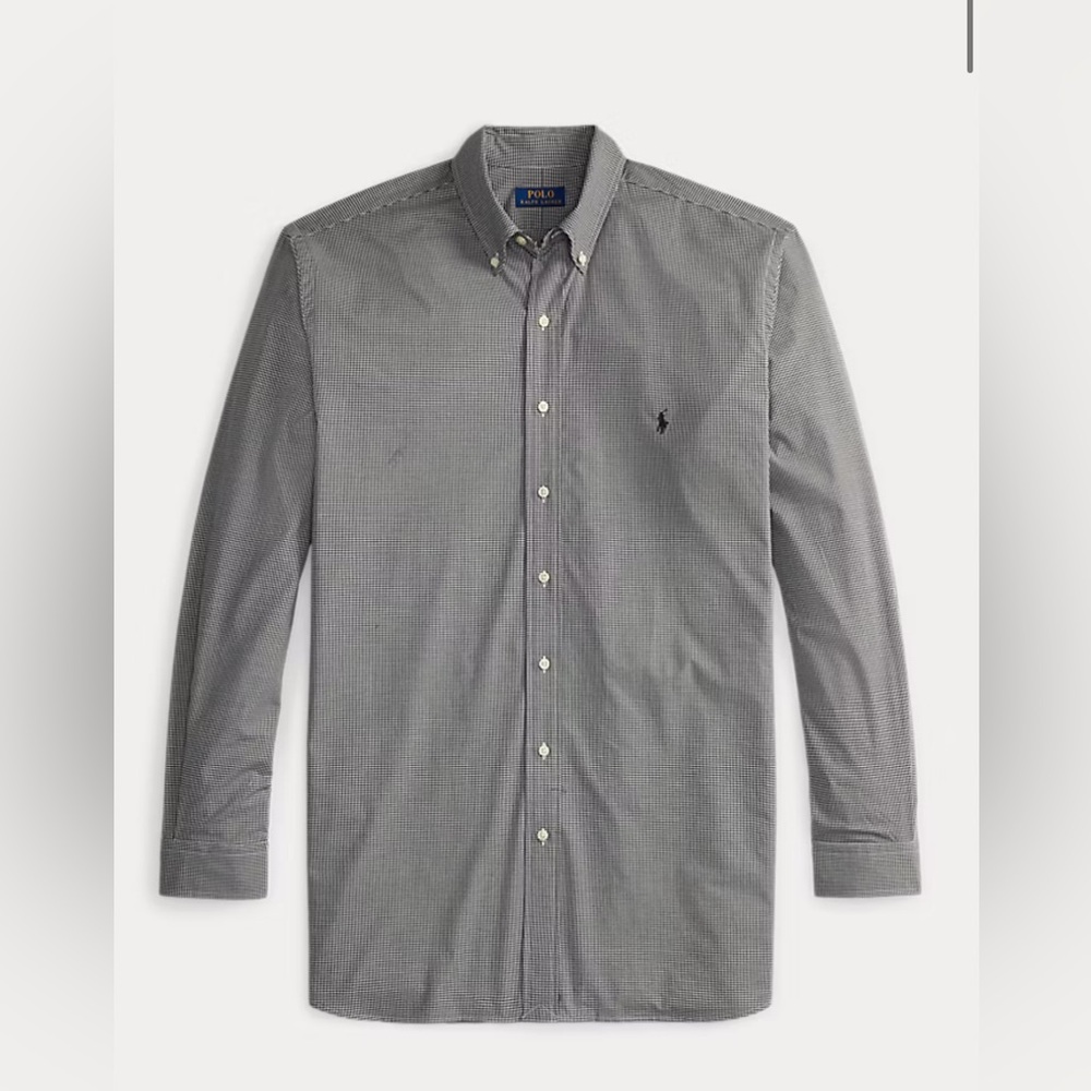 Polo Ralph Lauren Gray Button-Up Shirt